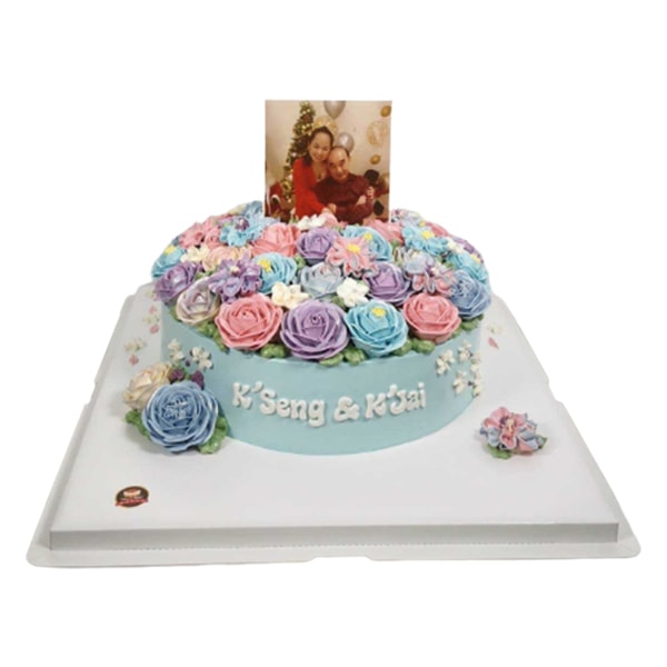 เค้กดอกไม้ ตกแต่งรูป Pop-Up • Cake N' Baker - โรงงานผลิตเค้กและเบเกอรี่