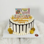 เค้กชอคโกแลตดริป ตกแต่งเงินทอง สลากฯPop-up - Image 3