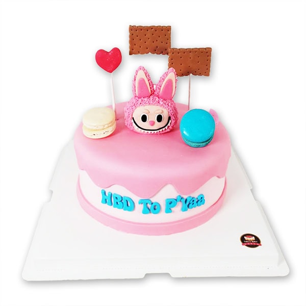 เค้กลาบูบู้ Labubu cake