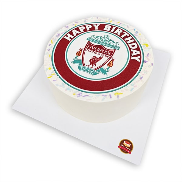 เค้กโฟโต้ สกรีนโลโก้LIVERPOOL 1 เค้กโฟโต้ สกรีนโลโก้LIVERPOOL