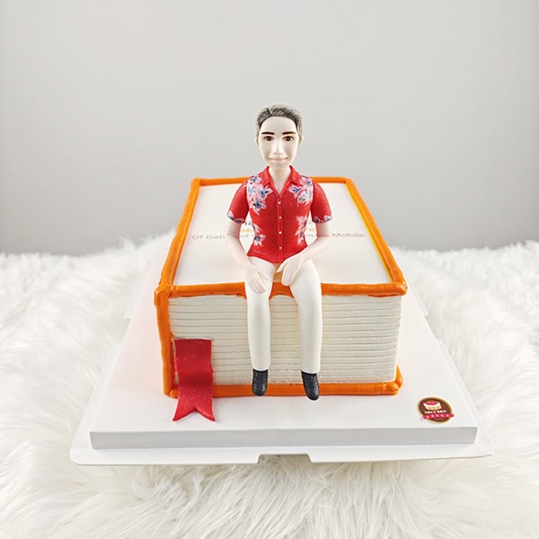 เค้กปั้น3มิติ บอสหนุ่มหล่อ สกรีนโลโก้ 2 เค้กปั้น3มิติ บอสหนุ่มหล่อ สกรีนโลโก้ - Image 2