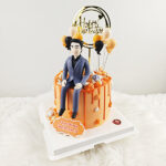 ดริปเค้กสีส้ม งานปั้น3มิตินักธุรกิจหนุ่มหล่อ - Image 4