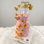 เค้กผีเสื้อ สูง 2 ชั้น - Image 2