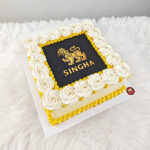 เค้กโฟโต้ สกรีนโลโก้ SINGHA