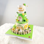 เค้กทรงสูง3ชั้น บ้านกลางป่า ธรรมชาติ
