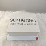 เค้กสีขาว สกรีนโลโก้บริษัท