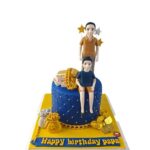 เค้กวันเกิดคุณพ่อ งานปั้น3มิติ