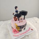 เค้กปั้น3มิติ นักดนตรีสาวสวย - Image 3