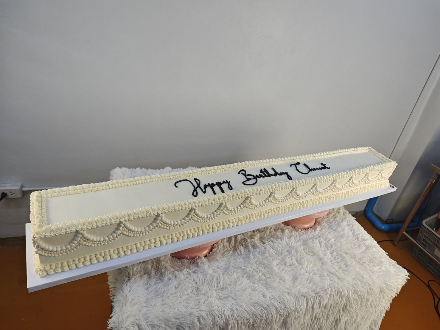 เค้กยาวเท่าเจ้าของวันเกิด 3 เค้กยาวเท่าเจ้าของวันเกิด