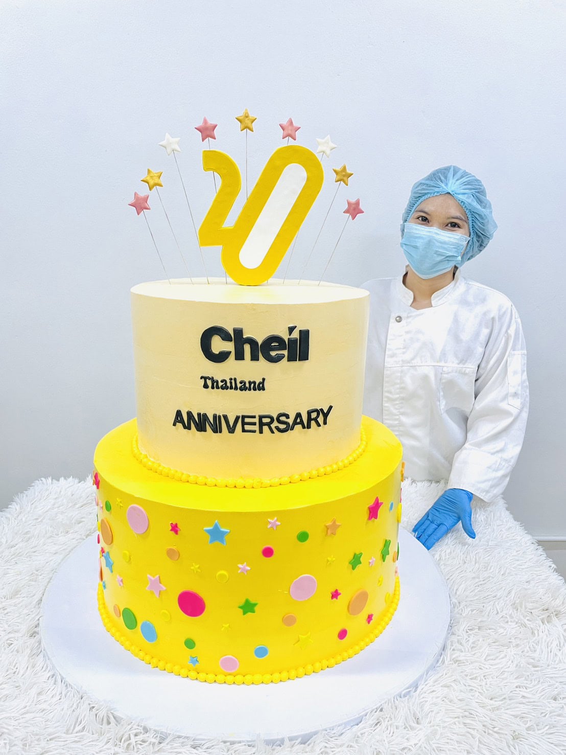 เค้กบริษัท เค้กฉลอง 20 ปี 2 เค้กบริษัท เค้กฉลอง 20 ปี