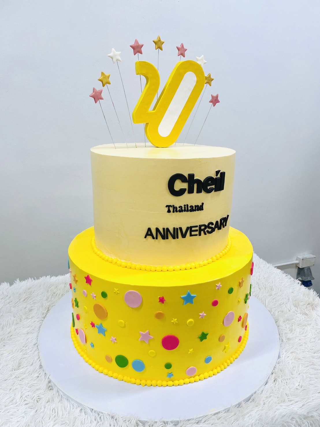 เค้กบริษัท เค้กฉลอง 20 ปี 3 เค้กบริษัท เค้กฉลอง 20 ปี