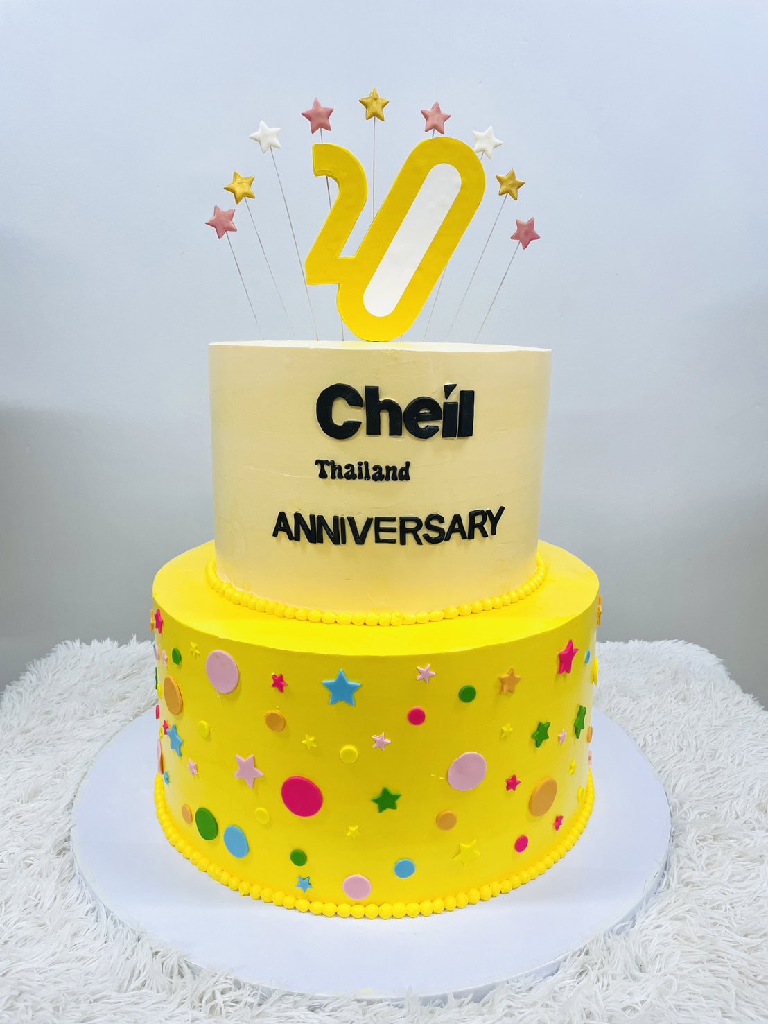 เค้กบริษัท เค้กฉลอง 20 ปี 4 เค้กบริษัท เค้กฉลอง 20 ปี