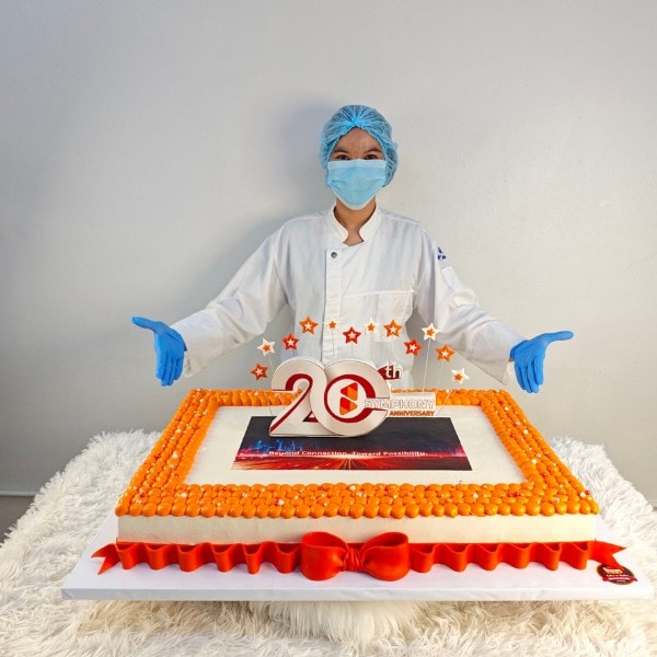 เค้กฉลองครบรอบ 20 ปีองค์กร