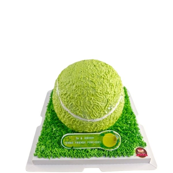 เค้กลูกเทนนิสกรีนคอร์ต