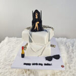 เค้กสาวแกลม งานปั้น3มิติ