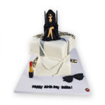 เค้กสาวแกลม งานปั้น3มิติ