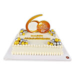 เค้กฉลองครบรอบ 60ปี ธีมสีทอง