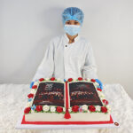 เค้กเล่มหนังสือ ฉลองครบรอบ 55ปี