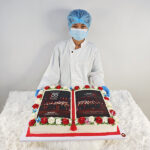 เค้กเล่มหนังสือ ฉลองครบรอบ 55ปี