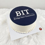 เค้กโฟโต้ สกรีนโลโก้ BIT