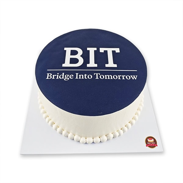 เค้กโฟโต้ สกรีนโลโก้ BIT