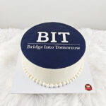 เค้กโฟโต้ สกรีนโลโก้ BIT