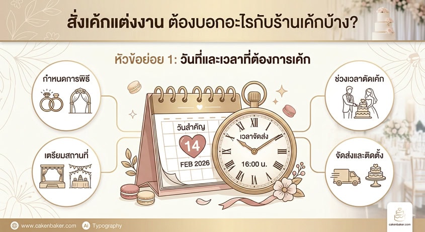 สั่งเค้กแต่งงาน