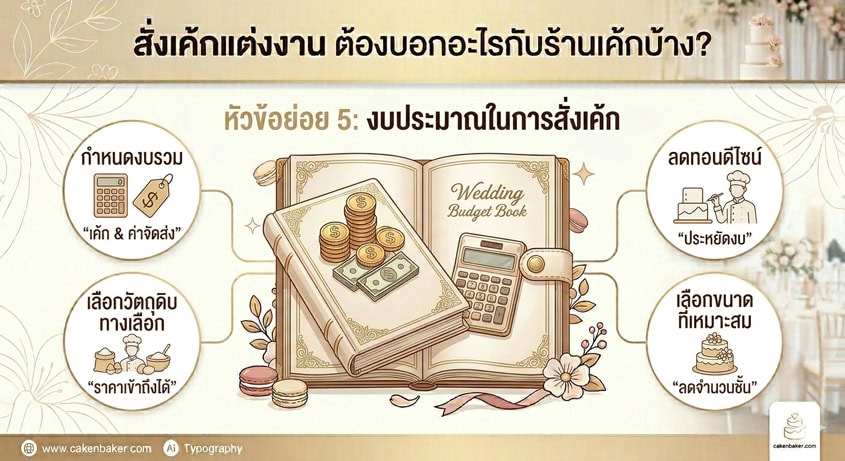 สั่งเค้กแต่งงาน