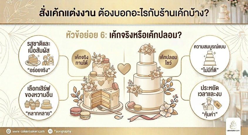สั่งเค้กแต่งงาน