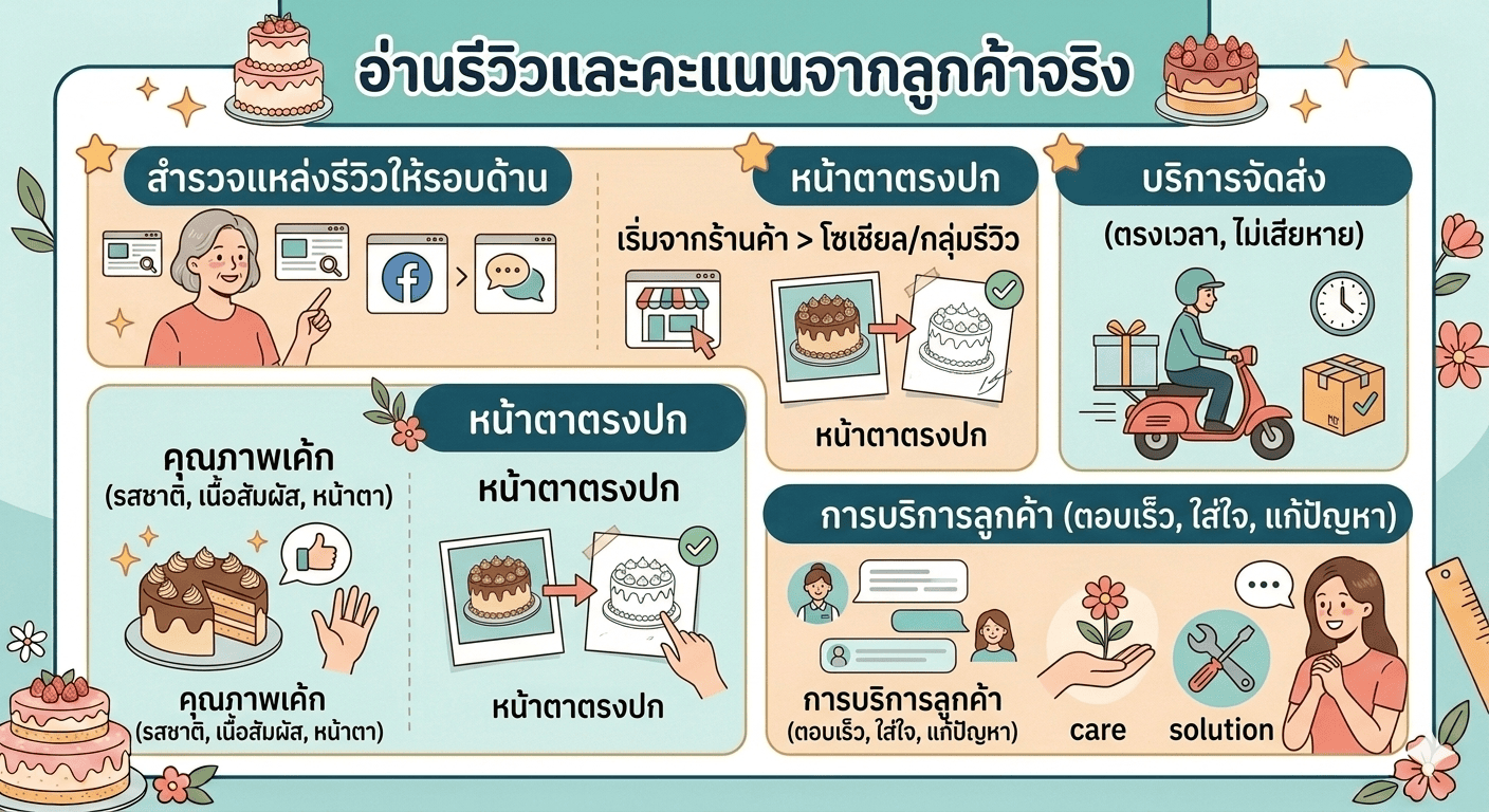 เคล็ดลับสั่งเค้กวันเกิดออนไลน์