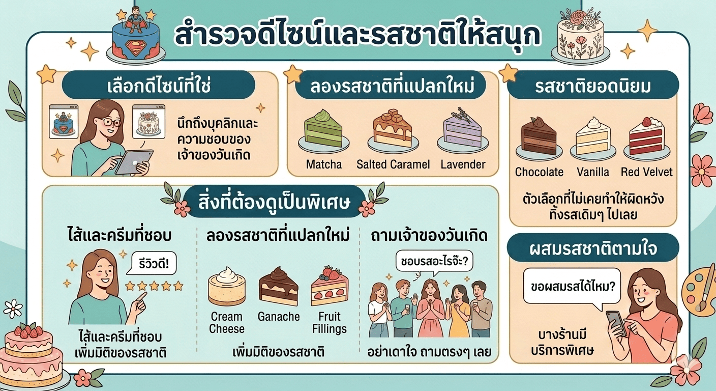 เคล็ดลับสั่งเค้กวันเกิดออนไลน์