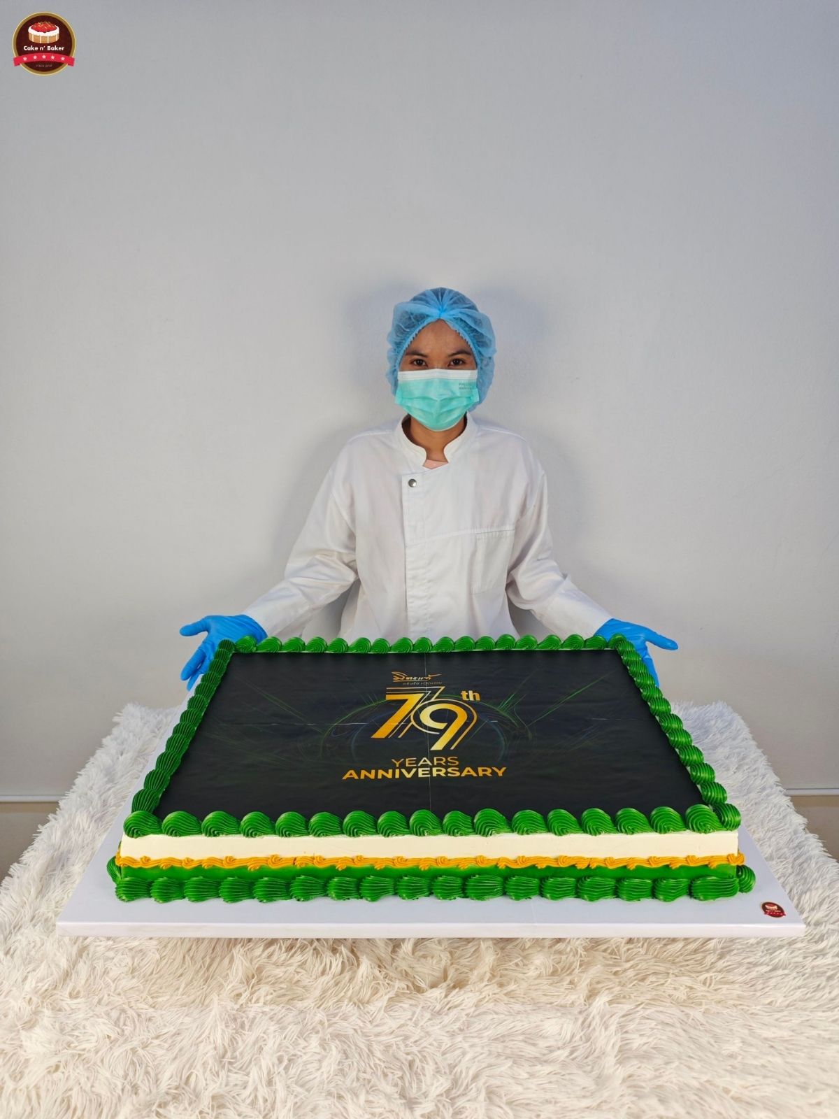 10 ไอเดีย เค้กองค์กรขนาดใหญ่ สำหรับงานบริษัท 6 เค้กองค์กรขนาดใหญ่
