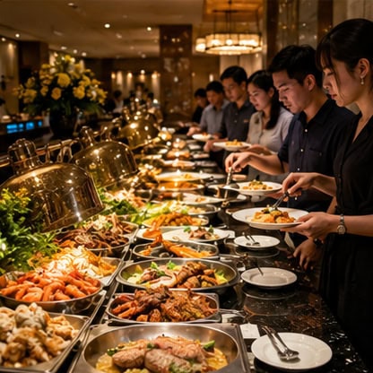 รับผลิตเค้กสำหรับร้านบุฟเฟต์และโรงแรม 27 buffet