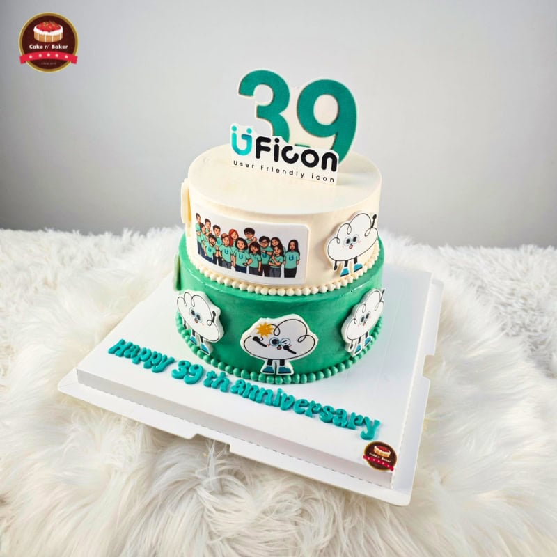 เค้กครบรอบ 39 ปี UFicon