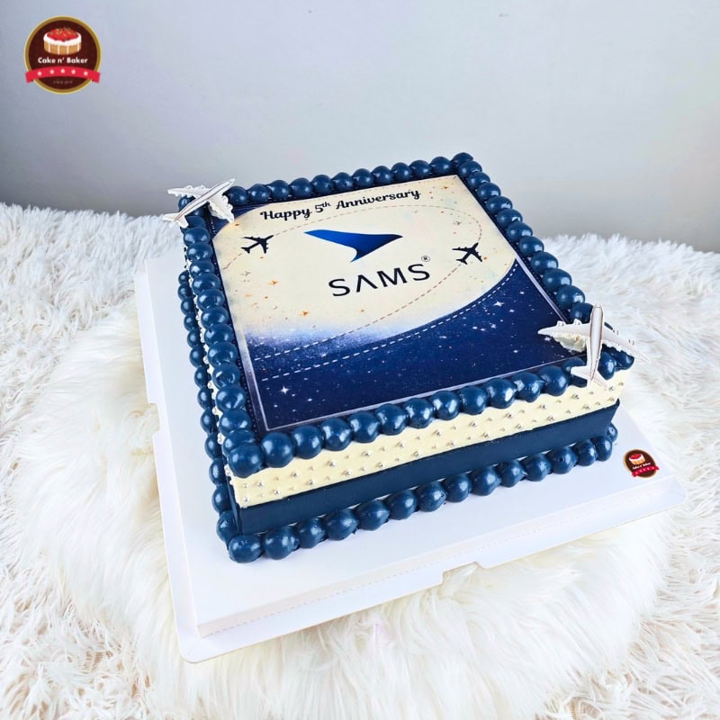 เค้กฉลองครบรอบ5ปี SAMS 4 เค้กฉลองครบรอบ5ปี SAMS ผลิตโดย Cake n' Baker