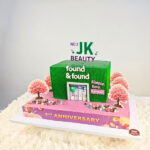 เค้กฉลองครบรอบตึกเขียวJK