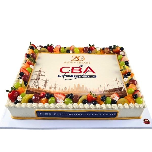 เค้ก Anniversary 20year CBA
