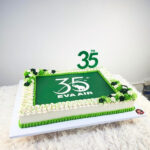 เค้กฉลองครบรอบ 35ปีสายการบิน EVA AIR ขนาด 20 ปอนด์