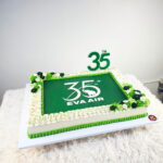เค้กฉลองครบรอบ 35ปีสายการบิน EVA AIR ขนาด 20 ปอนด์
