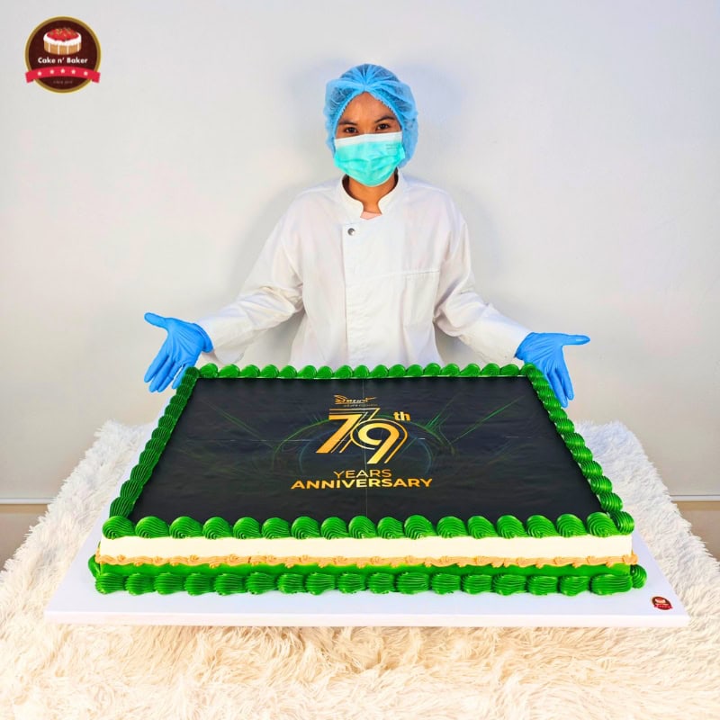 เค้กฉลองครบรอบ 79ปี มิตรแท้ประกันภัย 4 เค้กฉลองครบรอบ 79ปี มิตรแท้ประกันภัย