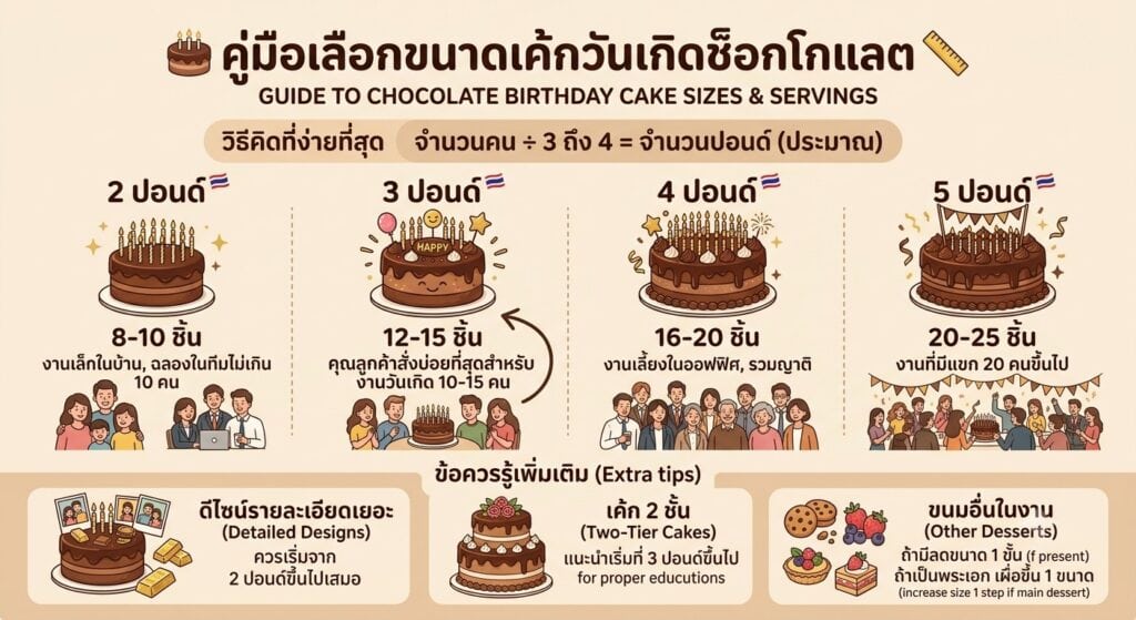 5 ไอเดีย เค้กช็อกโกแลต เลือกเค้กแบบไหนให้ถูกใจเจ้าของวันเกิด 6 5 ไอเดีย เค้กช็อกโกแลต