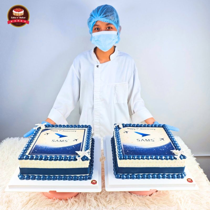 เค้กฉลองครบรอบ5ปี SAMS 3 เค้กฉลองครบรอบ5ปี SAMS ผลิตโดย Cake n' Baker