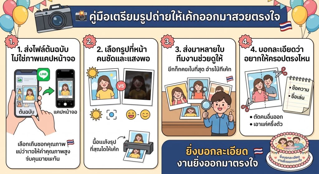 5 ไอเดียเค้กโฟโต้ สั่งไปเซอร์ไพรส์คนที่รัก 7 5 ไอเดียเค้กโฟโต้