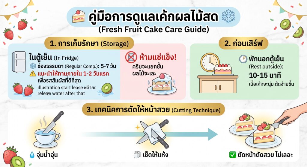 5ไอเดียเค้กผลไม้ อร่อยสดชื่น สั่งได้ทุกโอกาส 7 5ไอเดียเค้กผลไม้ อร่อยสดชื่น สั่งได้ทุกโอกาส Cake n' Baker