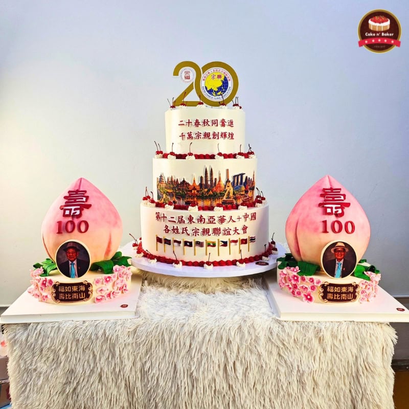 เค้กขนาดใหญ่ฉลองพิเศษ 20 ปี 1 เค้กขนาดใหญ่ฉลองพิเศษ 20 ปี - Image 1